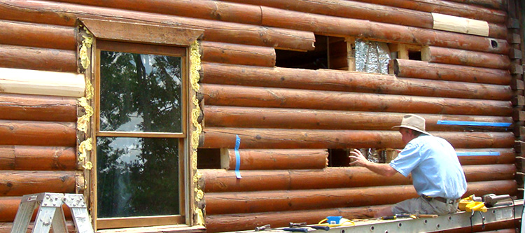 Log Home Repair Lowndes County, Alabama